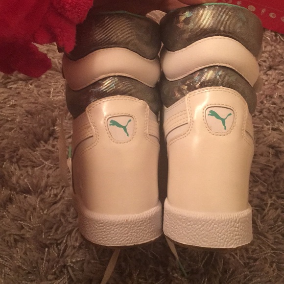 Puma high top wedge sneakers - Picture 7 of 8